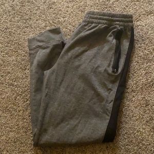 XLT grey with black stripe men’s joggers